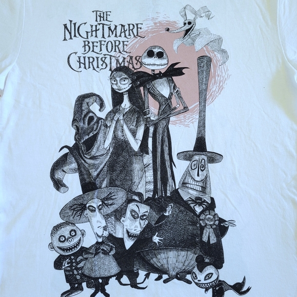 Tim Burton's The Nightmare😱 Before Christmas🎄 Graphic Tee👕 - NWT - Picture 11 of 15
